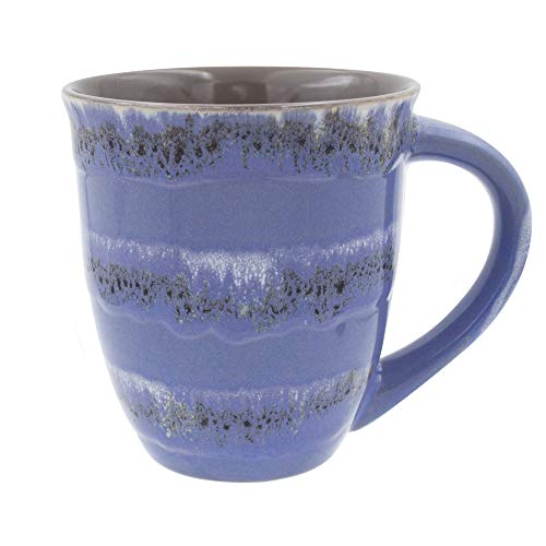 Mug Creative Glazed Ceramic Coffee and Tea Cup with Handle - Gorgeous Artistic Unique Design Coffee Mugs 16 oz - Best Gift for Coffee Tea Lover/Addicts