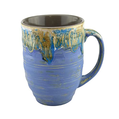 Mug Large Coffee Mugs 20 Ounce - Unique Glazed Ceramic Coffee and Tea Cups - coffee breaks tea cup - Best Gift for Coffee Tea Lover/Addicts