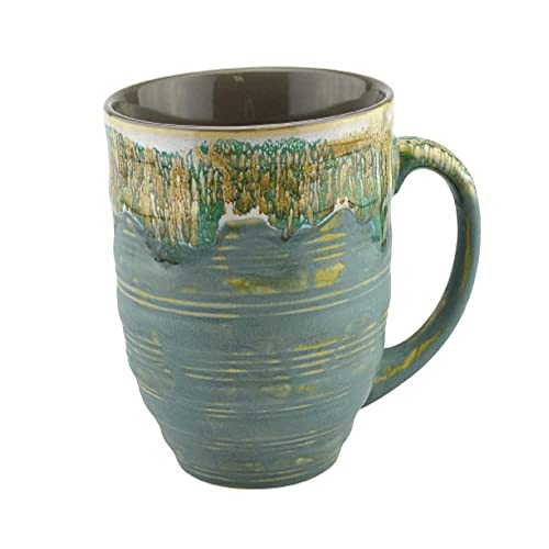 Mug Large Coffee Mugs 20 Ounce - Unique Glazed Ceramic Coffee and Tea Cups - coffee breaks tea cup - Best Gift for Coffee Tea Lover/Addicts