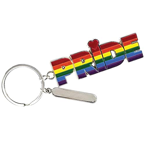 Rockin Keychain Pride Flag Gifts - Unique LGBT Community Support Gay Pride Rainbow Gift for Men & Women