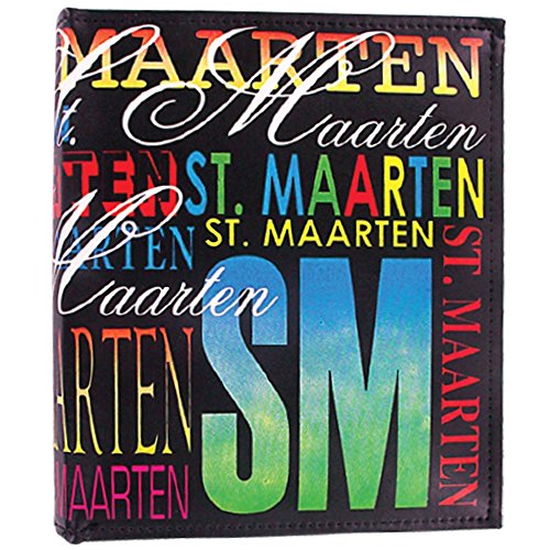Photo Album South Beach Florida Large Leather Photo Albums Neon Signature Holds 200 Pictures 4 X 6