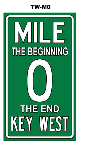 Towel Key West Florida Funny Mile Marker Beautiful Novelty Decorative Design Beach Towel 30" x 60" Soft Cotton Velour Towel - Best Idea for Beach Pool Sunbathing
