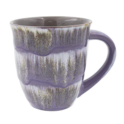 Mug Creative Glazed Ceramic Coffee and Tea Cup with Handle - Gorgeous Artistic Unique Design Coffee Mugs 16 oz - Best Gift for Coffee Tea Lover/Addicts