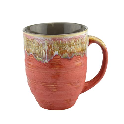 Mug Large Coffee Mugs 20 Ounce - Unique Glazed Ceramic Coffee and Tea Cups - coffee breaks tea cup - Best Gift for Coffee Tea Lover/Addicts