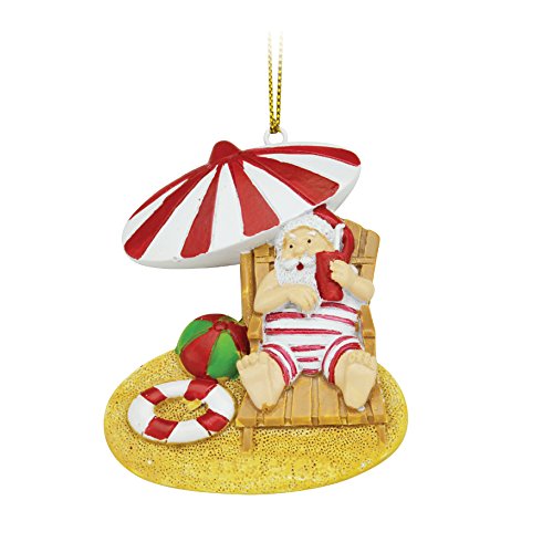 ANEWNICE VERSAINSECT ent Santa Claus Figurine - Fun Tropical Garden Sculpture Outdoor Decoration