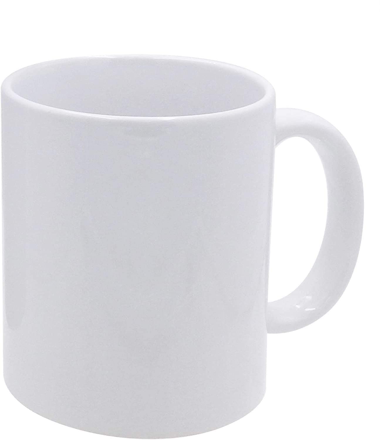 Sublimation Mugs, 11oz Sublimation Ceramic Blank Coffee Mugs Set of 36 White Tea Cups, Great for Bulk Bundle Sublimation Personalized Prints