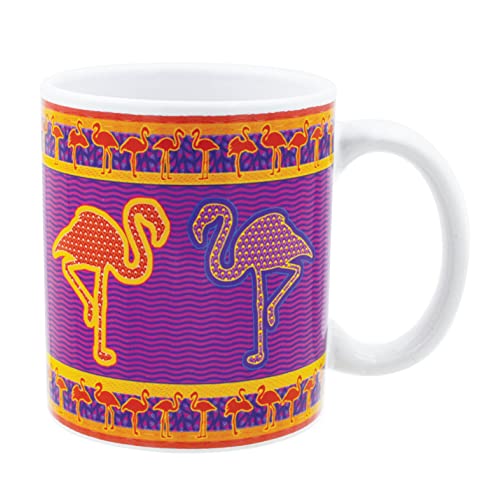 Mugs Fun Flamingo Coffee Mug Gifts for Mom, Cute Animal Flamingo Mug Gifts for Women, Ceramic Novelty Mugs (Flamingo)